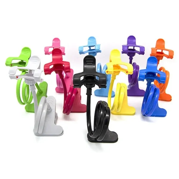 Flexible Gooseneck Phone Holder Clip Mount