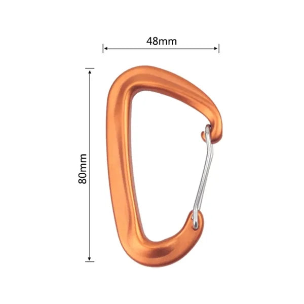 Durable Aluminum Utility Carabiner Clip