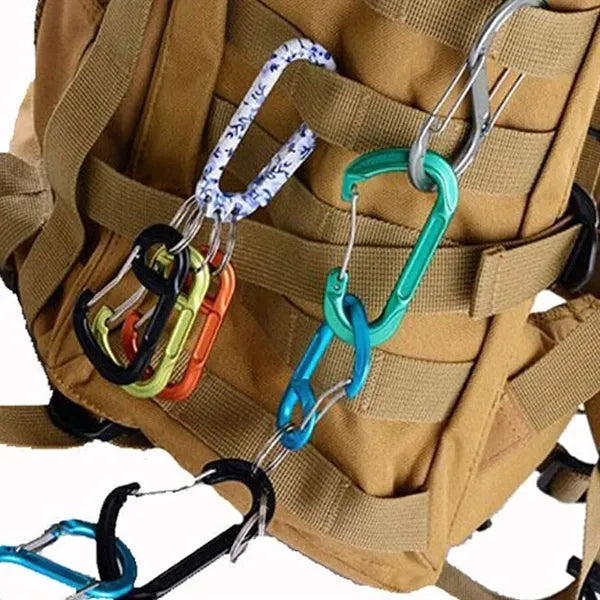 Durable Aluminum Utility Carabiner Clip