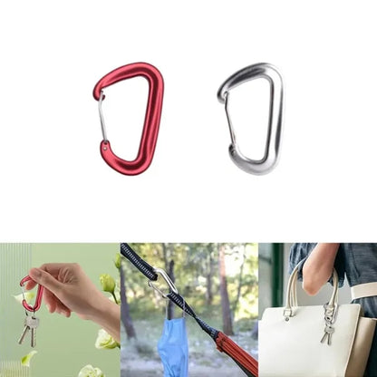 Durable Aluminum Utility Carabiner Clip