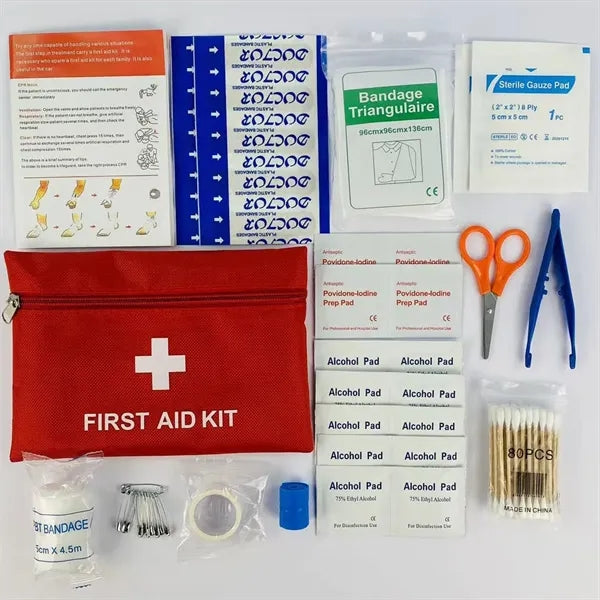 Portable Emergency First Aid Kit