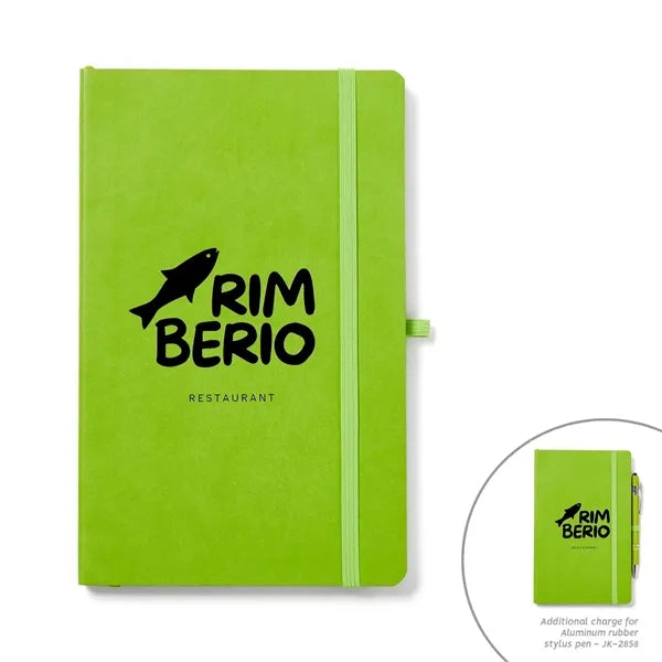 Eco Soft Cover Journal Notebook with Pen Loop