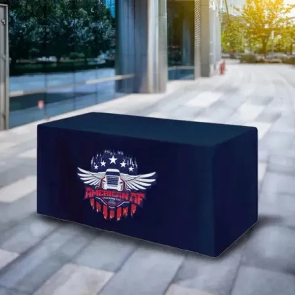 Rectangle Fitted Table Cover Style - Full Color
