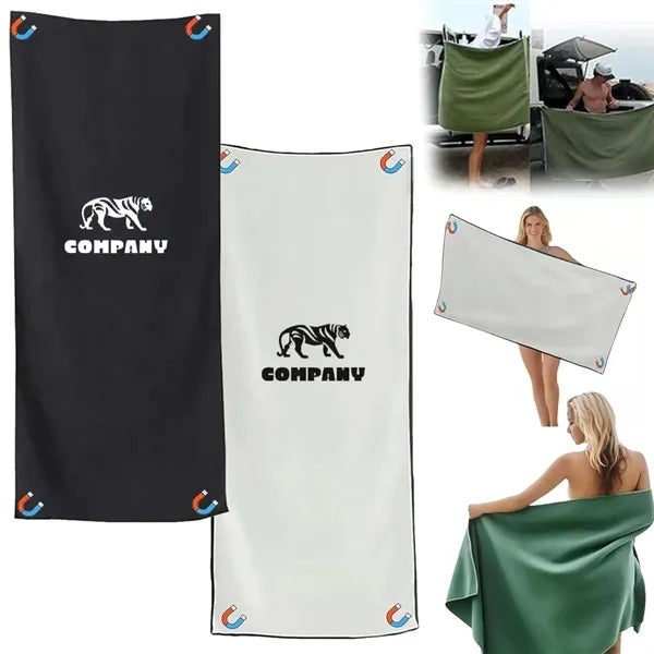 Outdoor Magnetic Beach Towel