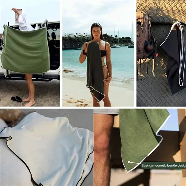 Outdoor Magnetic Beach Towel