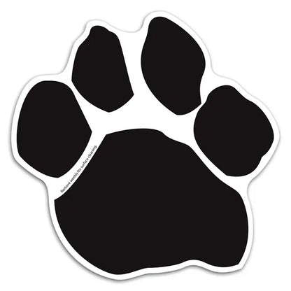 Small Paw Print Car Sign Magnet