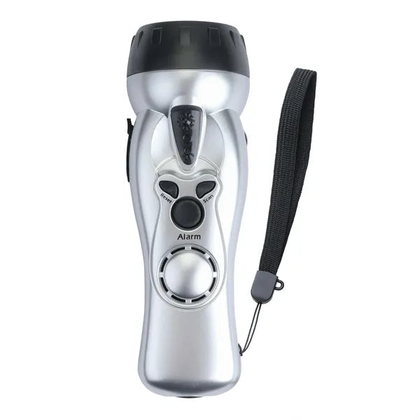 Emergency Flashlight w/ Radio & Charger