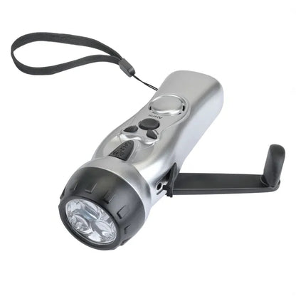 Emergency Flashlight w/ Radio & Charger