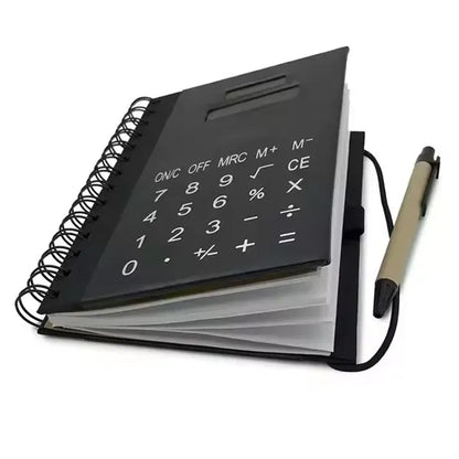 Ultra-Slim Mouse Pad with Integrated Solar Calculator