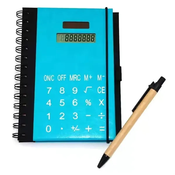 Ultra-Slim Mouse Pad with Integrated Solar Calculator