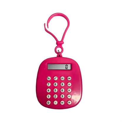 Small Electronic Calculator Keychain