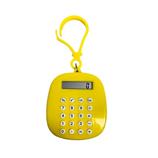 Small Electronic Calculator Keychain