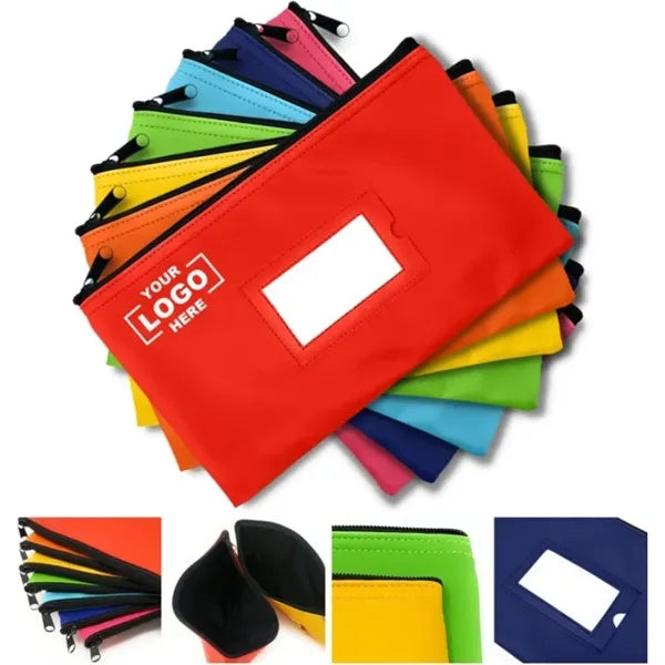 Money Bank Deposit Bag with zipper