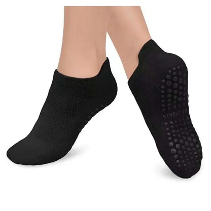 Ankle Grippy Cotton Socks