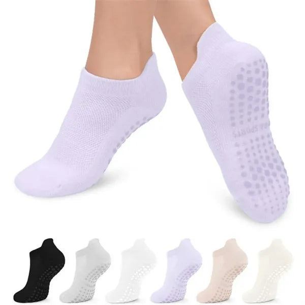 Ankle Grippy Cotton Socks