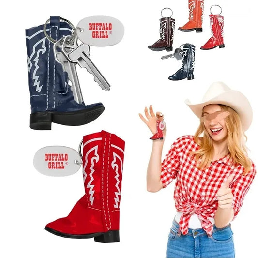 Cowboy Boot  Keychain