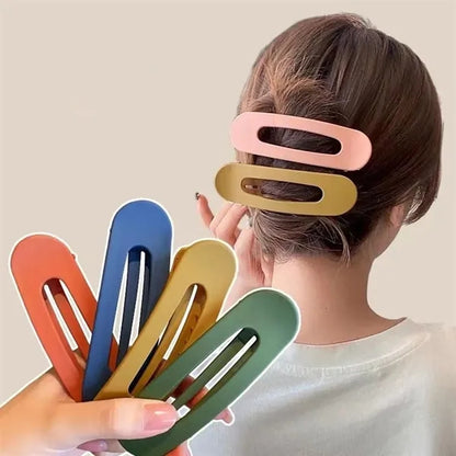 Fashion Large Flat Duckbill Hair Clip
