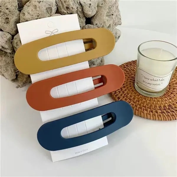 Fashion Large Flat Duckbill Hair Clip