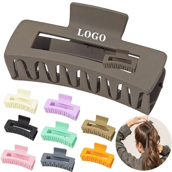 Rectangular Claw Hair Clip for Women and Girls