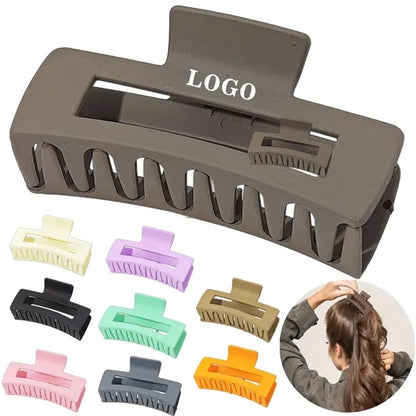 Rectangular Claw Hair Clip for Women and Girls