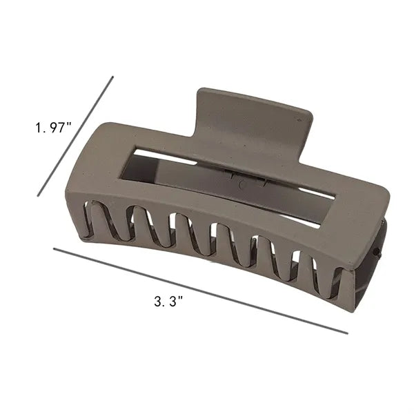 Rectangular Claw Hair Clip for Women and Girls