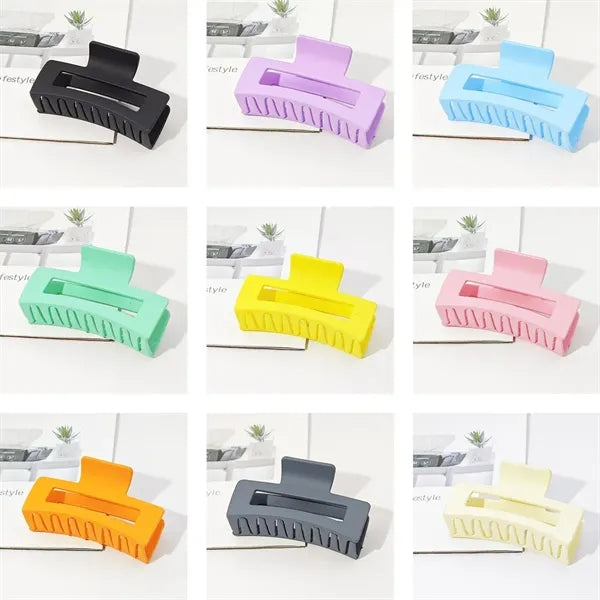 Rectangular Claw Hair Clip for Women and Girls