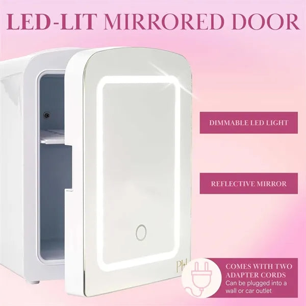 4L Thermoelectric Mini Fridge with LED Mirror