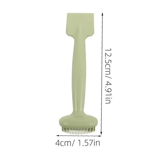 Silicone Dual-Head Facial Brush - Gentle & Deep Cleansing