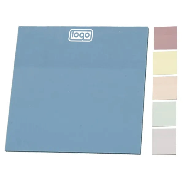 50 Sheets 3x3in PET Translucent Sticky Notes