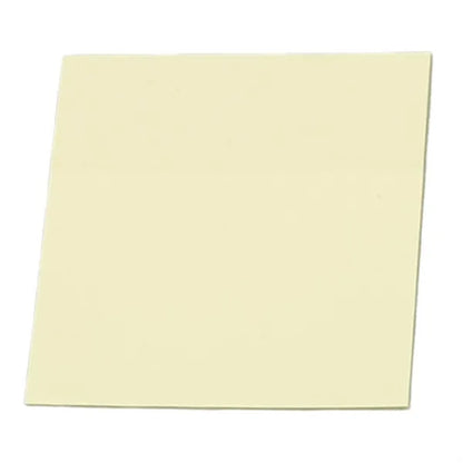 50 Sheets 3x3in PET Translucent Sticky Notes