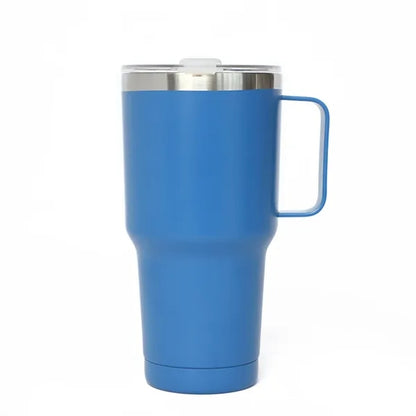 20/30oz Double Wall Stainless Steel Tumbler w/ Handle