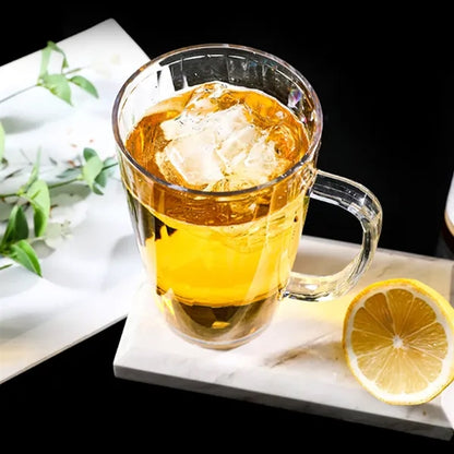 18oz Plastic Clear Beer Mug w/ Handle