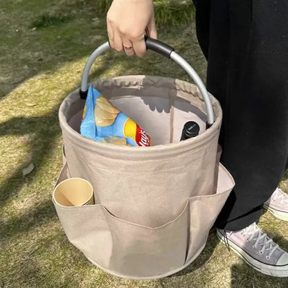 Portable Foldable Tool Basket
