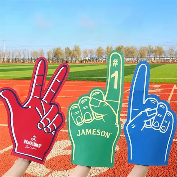Giant Foam Gloves