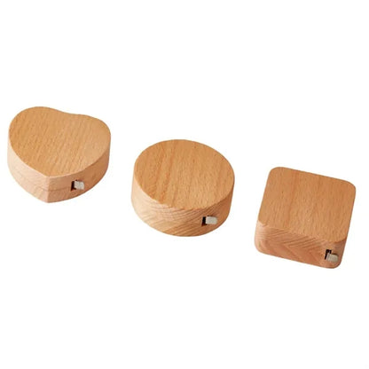 Premium Wooden Case Steel Tape Measure for Accurate Work