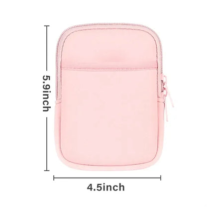 Insulated Tumbler Pouch with Dual Zippers
