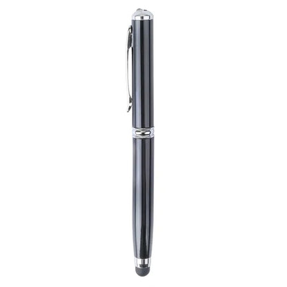 Plcard 4-in-1 LED Laser Pointer Stylus Metal Ballpoint