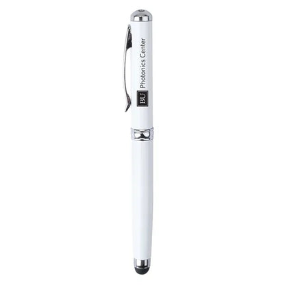 Plcard 4-in-1 LED Laser Pointer Stylus Metal Ballpoint