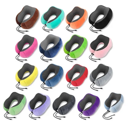 Ergonomic U-Shaped Travel Neck Pillow