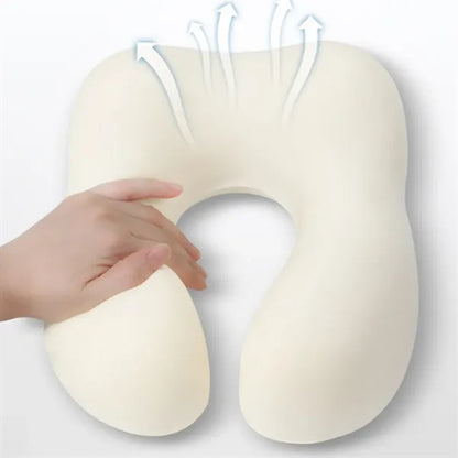 Ergonomic U-Shaped Travel Neck Pillow