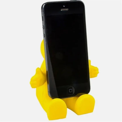 Customizable Smiling Character Phone Stand