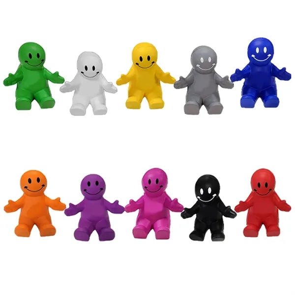 Customizable Smiling Character Phone Stand
