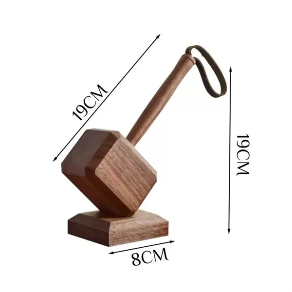 Wooden Thor Hammer Beer Opener