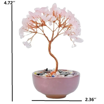 Crystal Stones Money Tree
