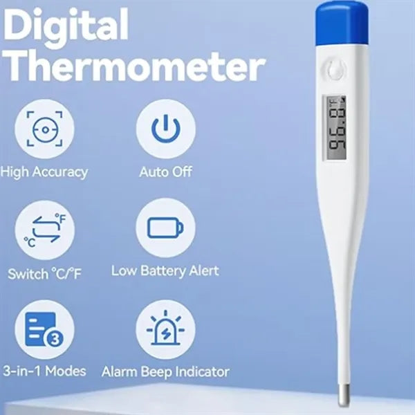 Digital Thermomete r Oral Armpit Accurate Body Temperature