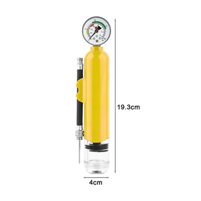 Ball Air Pump with Pressure Gauge