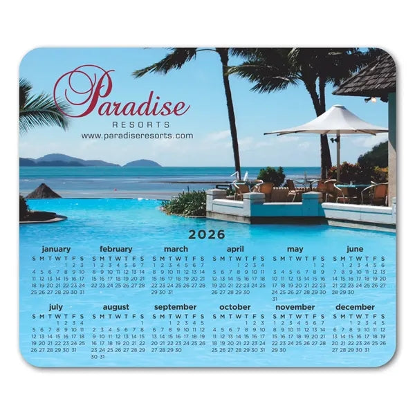 Rectangle Removable Adhesive Mouse Pad/Counter Mat