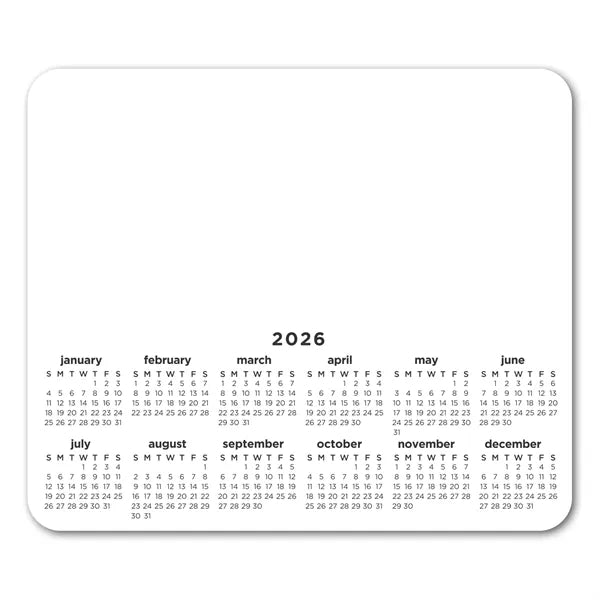 Rectangle Removable Adhesive Mouse Pad/Counter Mat