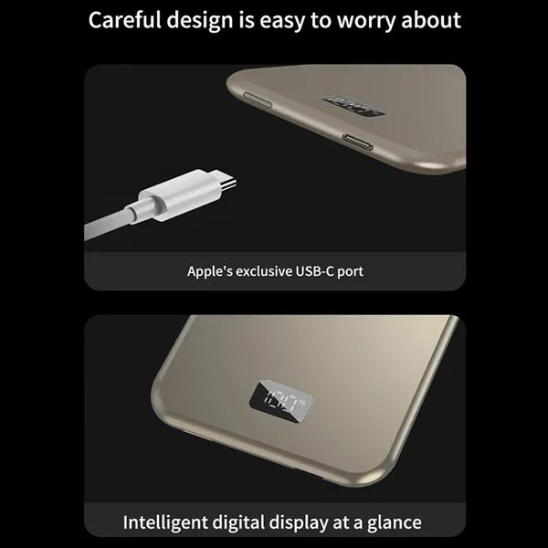 Digital Display 5000mAh Magnetic Wireless Charger