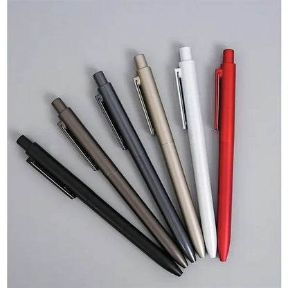 Luxury Metal-Finish Retractable Gel Pen